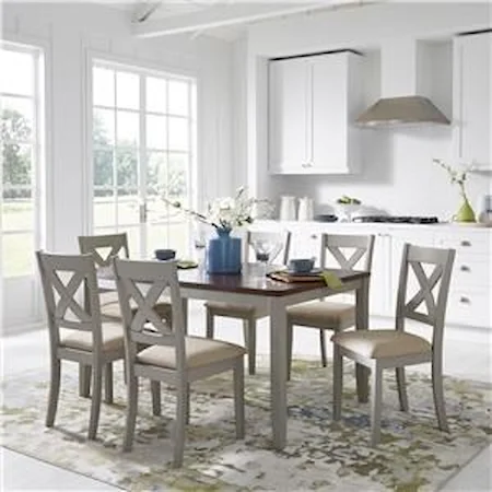 Thornton Dining Table + 6 Chairs